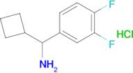 Cyclobutyl(3,4-difluorophenyl)methanamine hydrochloride