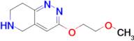 3-(2-Methoxyethoxy)-5,6,7,8-tetrahydropyrido[4,3-c]pyridazine