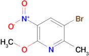 3-Bromo-6-methoxy-2-methyl-5-nitropyridine