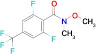 2,6-Difluoro-N-methoxy-N-methyl-4-(trifluoromethyl)benzamide