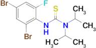 3-(2,4-Dibromo-6-fluorophenyl)-1,1-diisopropylthiourea