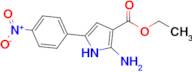 Ethyl 2-amino-5-(4-nitrophenyl)-1H-pyrrole-3-carboxylate