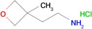 2-(3-Methyloxetan-3-yl)ethan-1-amine hydrochloride