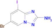 6-bromo-8-iodo-[1,2,4]triazolo[1,5-a]pyridin-2-amine