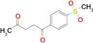 1-(4-(Methylsulfonyl)phenyl)pentane-1,4-dione