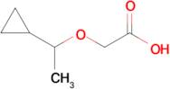 2-(1-Cyclopropylethoxy)acetic acid