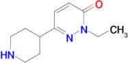 2-Ethyl-6-(piperidin-4-yl)pyridazin-3(2H)-one