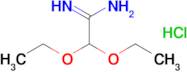 2,2-Diethoxyacetimidamide hydrochloride