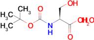 (Tert-butoxycarbonyl)-L-serine hydrate