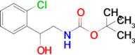 Tert-butyl (2-(2-chlorophenyl)-2-hydroxyethyl)carbamate