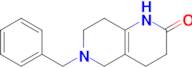 6-Benzyl-3,4,5,6,7,8-hexahydro-1,6-naphthyridin-2(1H)-one