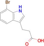 3-(7-Bromo-1H-indol-3-yl)propanoic acid