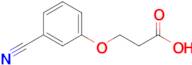3-(3-Cyanophenoxy)propanoic acid