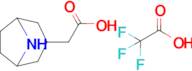 2,2,2-Trifluoroacetic acid compound with 2-(8-azabicyclo[3.2.1]Octan-3-yl)acetic acid (1:1)