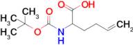 2-((Tert-butoxycarbonyl)amino)hex-5-enoic acid