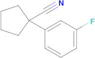 1-(3-Fluorophenyl)cyclopentane-1-carbonitrile