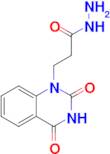 3-(2,4-Dioxo-3,4-dihydroquinazolin-1(2H)-yl)propanehydrazide