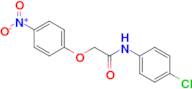 N-(4-chlorophenyl)-2-(4-nitrophenoxy)acetamide