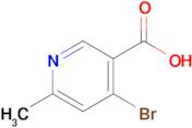 4-Bromo-6-methylnicotinic acid