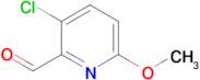 3-Chloro-6-methoxypicolinaldehyde