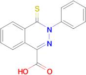 3-Phenyl-4-thioxo-3,4-dihydrophthalazine-1-carboxylic acid