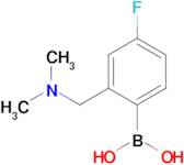 (2-((Dimethylamino)methyl)-4-fluorophenyl)boronic acid