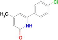 6-(4-chlorophenyl)-4-methyl-1,2-dihydropyridin-2-one