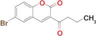 6-Bromo-3-butyryl-2H-chromen-2-one