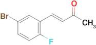 (E)-4-(5-bromo-2-fluorophenyl)but-3-en-2-one