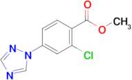 Methyl 2-chloro-4-(1H-1,2,4-triazol-1-yl)benzoate