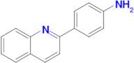 4-(Quinolin-2-yl)aniline