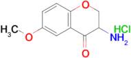 3-Amino-6-methoxychroman-4-one hydrochloride