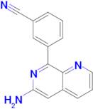 3-(6-amino-1,7-naphthyridin-8-yl)benzonitrile