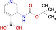 (3-((Tert-butoxycarbonyl)amino)pyridin-4-yl)boronic acid