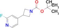 Tert-butyl 3-(2-fluoropyridin-4-yl)azetidine-1-carboxylate