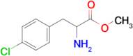 Methyl 2-amino-3-(4-chlorophenyl)propanoate