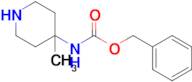 Benzyl (4-methylpiperidin-4-yl)carbamate