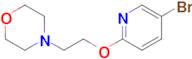 4-(2-((5-Bromopyridin-2-yl)oxy)ethyl)morpholine