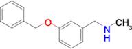 1-(3-(Benzyloxy)phenyl)-N-methylmethanamine