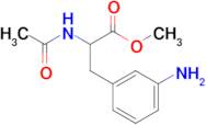 Methyl 2-acetamido-3-(3-aminophenyl)propanoate