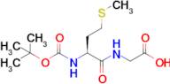 (Tert-butoxycarbonyl)-L-methionylglycine