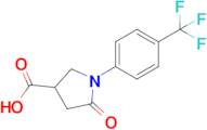 5-Oxo-1-(4-(trifluoromethyl)phenyl)pyrrolidine-3-carboxylic acid