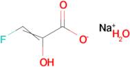 sodium 3-fluoro-2-hydroxyprop-2-enoate hydrate