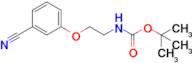 Tert-butyl (2-(3-cyanophenoxy)ethyl)carbamate