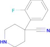 4-(2-Fluorophenyl)piperidine-4-carbonitrile