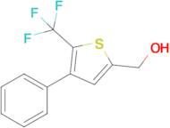 (4-Phenyl-5-(trifluoromethyl)thiophen-2-yl)methanol