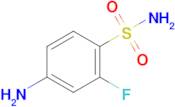 4-Amino-2-fluorobenzenesulfonamide