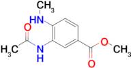 Methyl 3-acetamido-4-(methylamino)benzoate