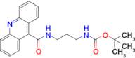 Tert-butyl (3-(acridine-9-carboxamido)propyl)carbamate