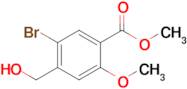 Methyl 5-bromo-4-(hydroxymethyl)-2-methoxybenzoate